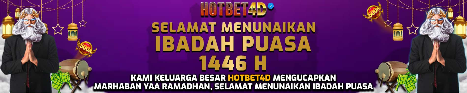 Hotbet4d | Banner Ramadhan 2025